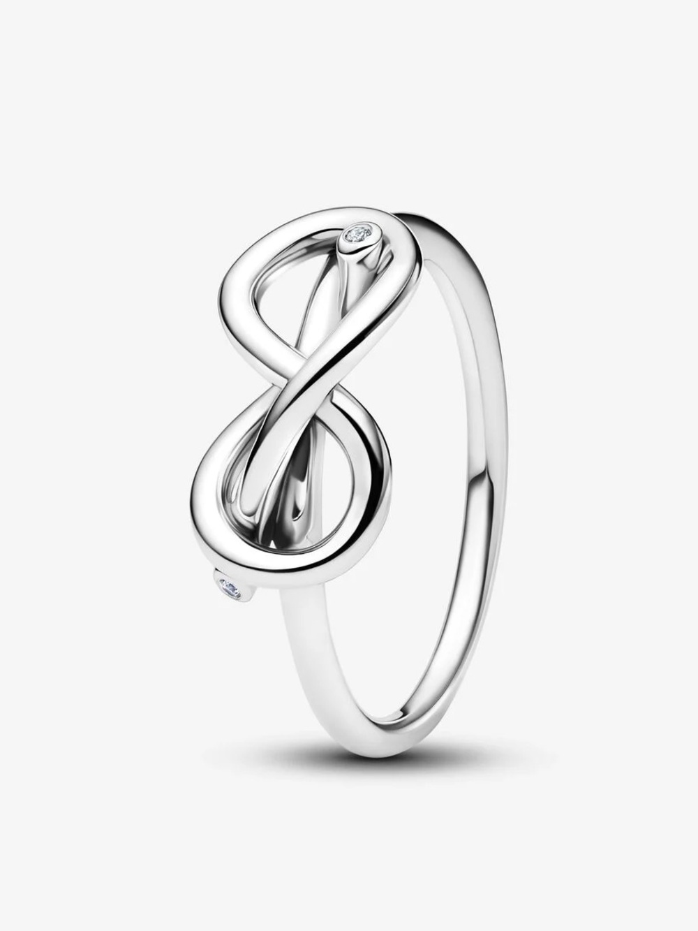 Pandora Silver Infinity Loop Ring - Silver